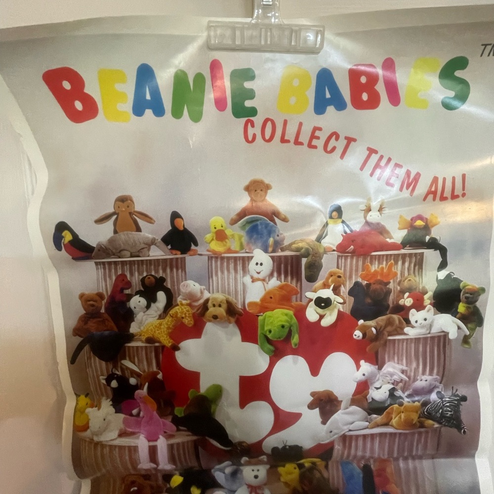 New Ty Beanie Babied 26” by 19” posters - great to frame for your collection